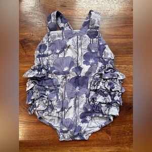 Kate Quinn Lavender Baby Romper
